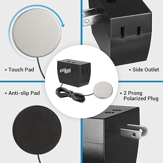 DEWENWILS Touch Dimmer Switch, Touch Pad Control