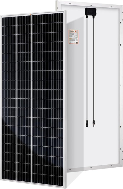 RICH SOLAR 200 Watt 24 Volt 9BB Cell Monocrystalline Solar Panel High Efficiency Solar Module for RV Trailer Camper Marine Off Grid