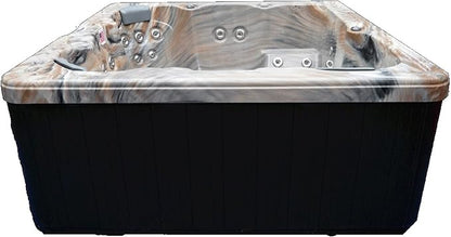 5-person Hot Tub 51-jet Spa with Ozone System - 80"x80"x34"