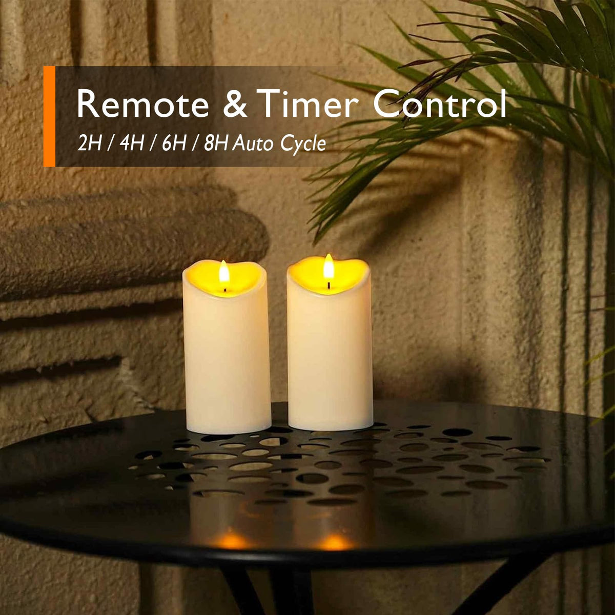 3x6 Waterproof Flameless Candles