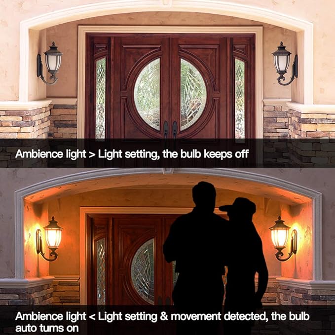 Elrigs Motion Sensor Light Bulb