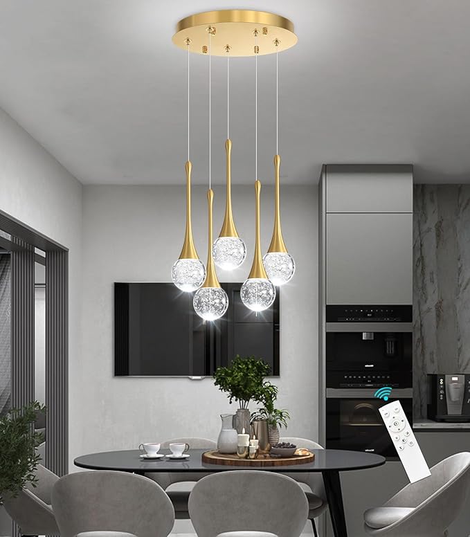 cenzoz 5-Lights Modern Pendant Lights