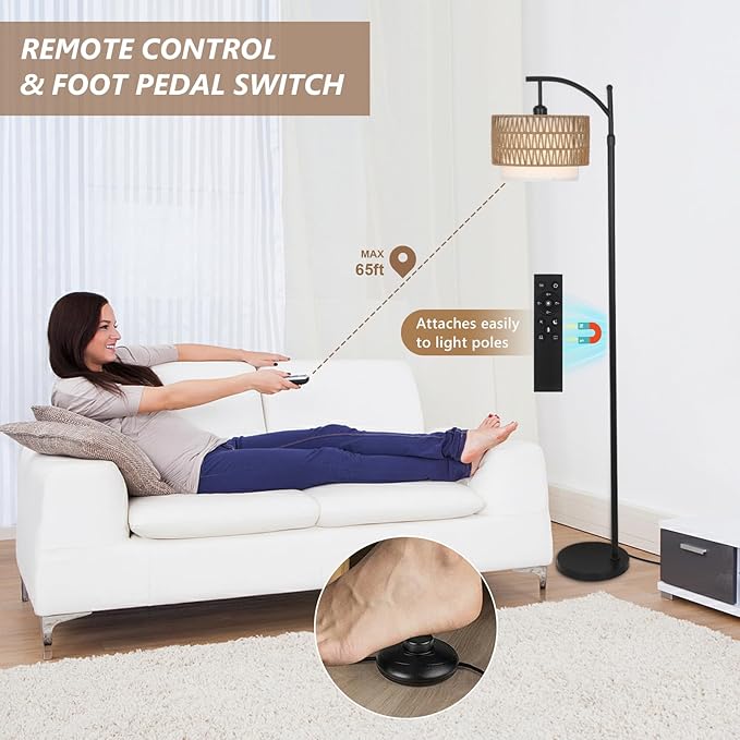 Arc Floor Lamp for Living Room