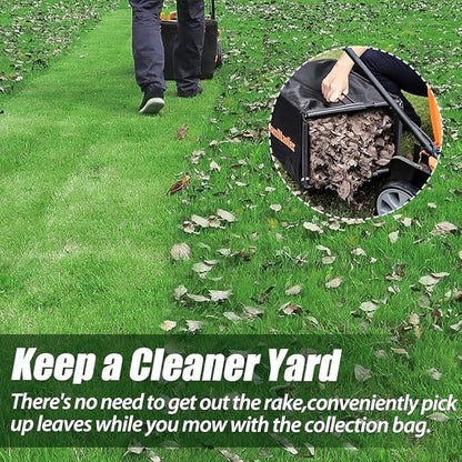LawnMaster CLMF4817E 48V MAX* Brushless Mower with 2X24V MAX* 4.0Ah Battery and a Dual Charger