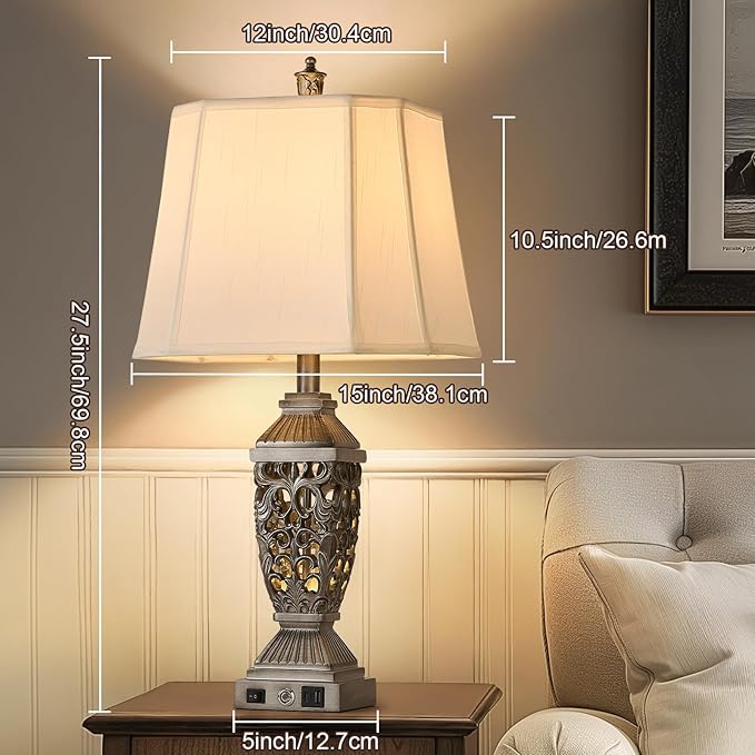 AIDENOEY Farmhouses Table Lamp
