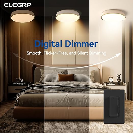 ELEGRP Digital Dimmer Light Switch