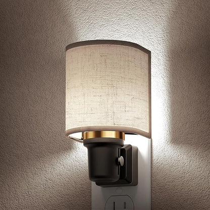 L LOHAS LED Bright Night Lights Plug into Wall, Plug in Night Light Dimmable