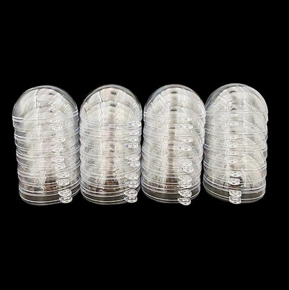 Acrylic Hollow Ball, Clear Plastic Fillable Ornaments Ball, DIY Clear Plastic Balls for New Years Present,Xmas Tree,Home Decoration,Wedding,Party (6cm/2.36inch,20pcs)