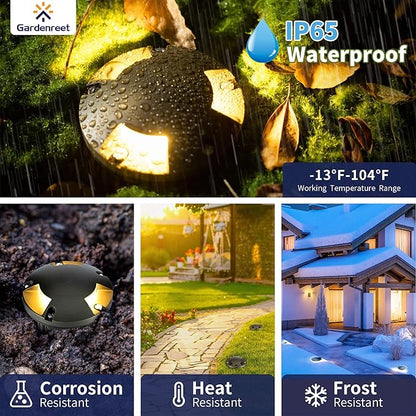 Gardenreet Landscape Well Lights Brass Kit