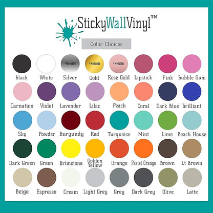 Custom Name Wall Decal - Personalized Name Girls Room Boys Room Kids Bedroom Nursery Decor Wall Sticker