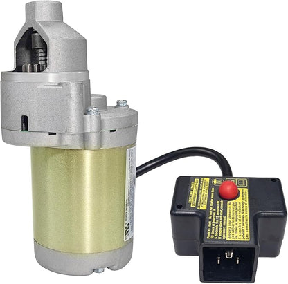 fullas Electrical Starter Motor 110V 14 Teeth for MTD Cub Cadet Craftsman Troy-Bilt Yard Machines 951-11196, 751-11196 Snow Thrower Engine
