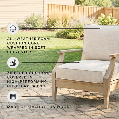 Clare View 1 Piece Outdoor Lounge Chair