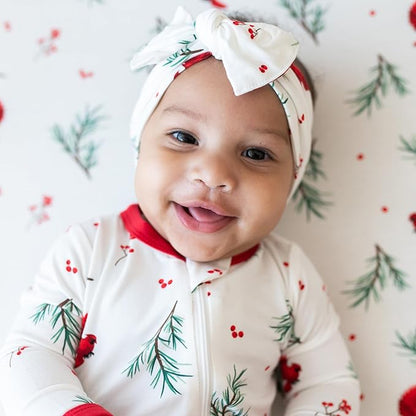 KYTE BABY Unisex Zipper Closure Footies, Rayon Made From Bamboo, 0-24 Months