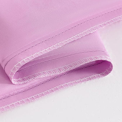NTBAY Zippered Silk Satin Toddler Pillowcases - 2 Pack Hidden Zipper 13x18 Pillowcases - Luxury and Silky Baby Travel Pillow Covers, Light Pink