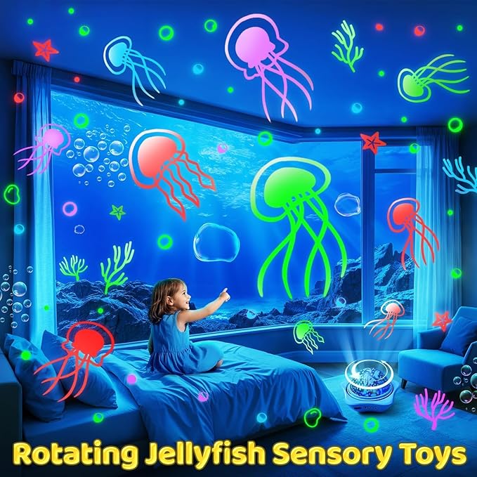 Dinosaur Toys for 3-10 Year old Boys,7-in-1 Kids Night Light Projector with 3 Films 93 Effects, Remote, Timer, 360° Rotation, Birthday Christmas Xmas Gifts Stocking Stuffers for Kids Age 3 4 5 6