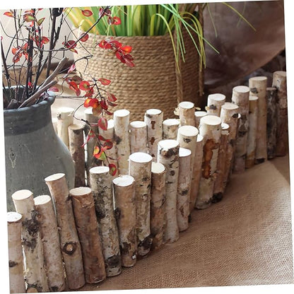1Pc Adorable Miniature Fence for DIY Fairy Gardens Succulent Landscapes Indoor Durable Crafting Accessory for Plants and Garden Projects