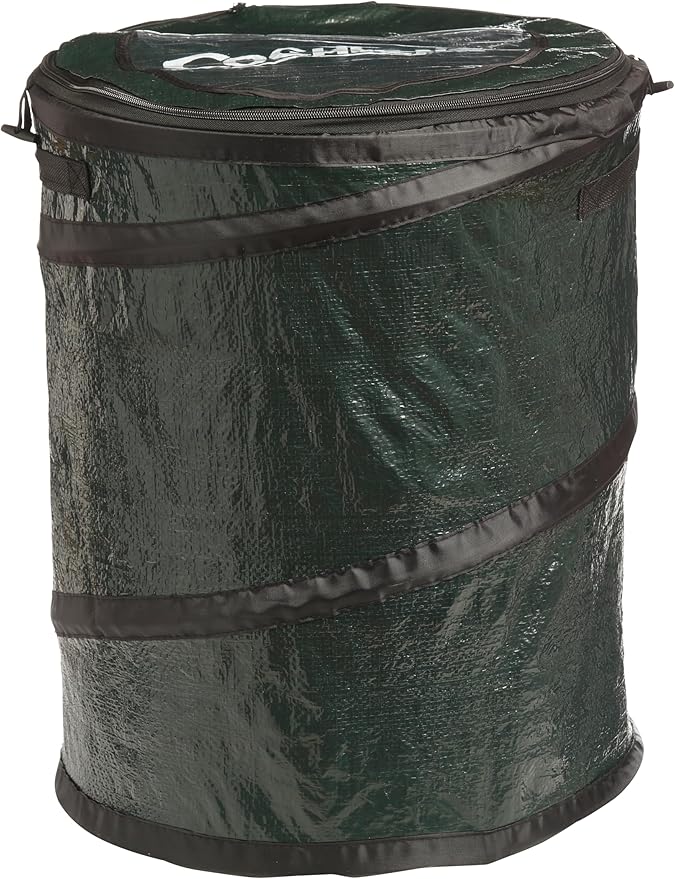 Coghlan's Mini Pop-Up Lightweight Trash Can – Collapsible Waste Bin for Camping, Hiking, Travel, and Outdoor Use – Portable, Durable, and Easy to Store – 14 Gallon
