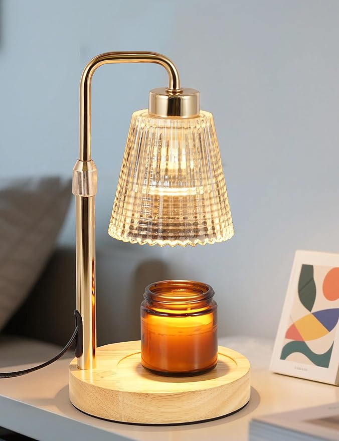 Candle Warmer Lamp with Timer Dimmable, Birthday Gifts