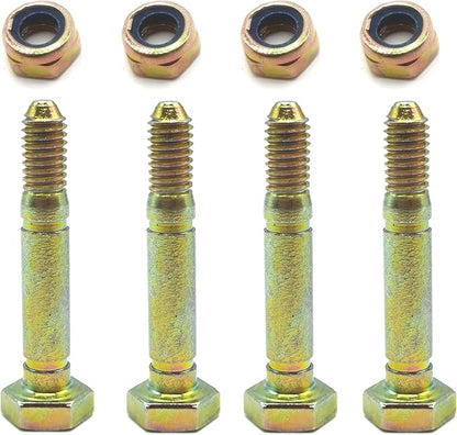 4 Set 51001500 5/16inches Shear Bolts and Nuts for Ariens 510015 51001500 John Deere AM122156 AM136890 Snow Blower