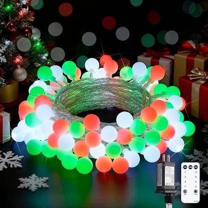 JMEXSUSS Globe String Lights