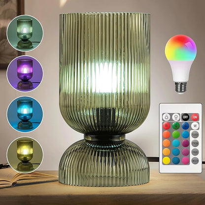 Modern RGB Glass Table Lamp
