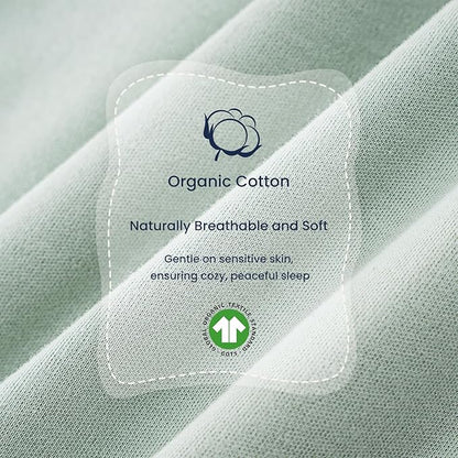 Unisex Sleeping Bag for Babies and Toddlers 1.0 Tog Sleep Sack 6-18 Months, Newborn Sleep Sack, Wearable Blanket Baby, One Piece Long Sleeves, Gifts for Baby
