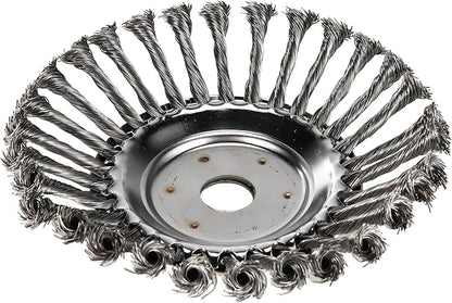 8 inch Steel Wire Trimmer Head Unbreakable Wired Trimmer Blade 2 packs of Adapters - Yard Patio Wire Weed Eater Head with Adapters for Optimal Lawn Mover String Trimmer Head Replacement Contains