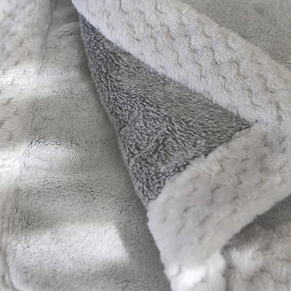 aden + anais Plush Blanket - Soft Minky Baby Blanket for Infants, Toddlers, Kids, for Crib, Stroller, Travel, Storm Grey