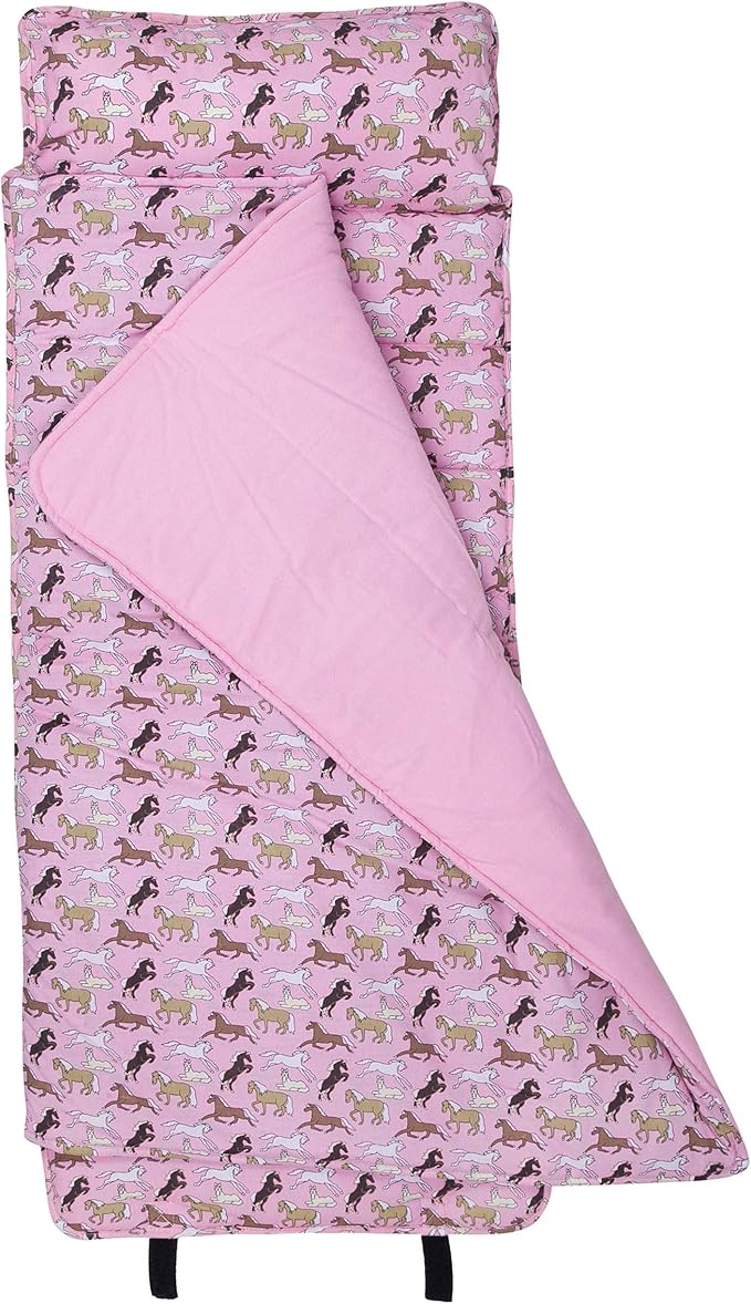 Wildkin Kids Original Nap Mat – Cozy Kids Sleep Mat with Pillow, ideal for School & Travel