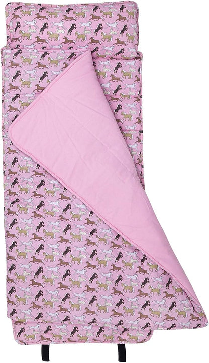 Wildkin Kids Original Nap Mat – Cozy Kids Sleep Mat with Pillow, ideal for School & Travel