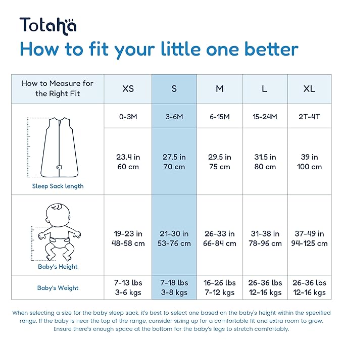 TotAha Sleep Sack 0-6 Months 3-Pack,Stretchy,Buttery Soft Swaddle Transition Sleeping Bag,Light Baby Wearable Blanket with 2-Way Safe Zippers for Boys Girls, 0.5 TOG