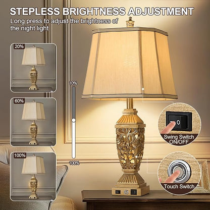 AIDENOEY 27.5“ Farmhouses Table Lamp