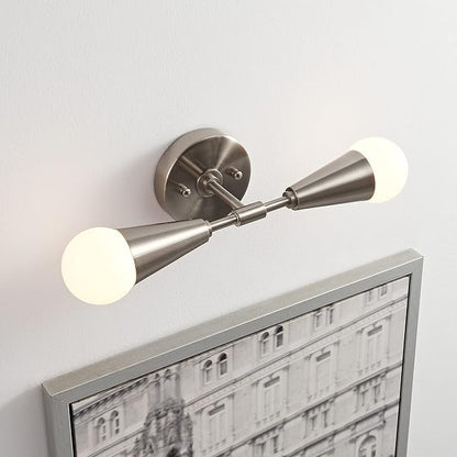 BRIGHTTIA Vicky 2 Light Cone Socket Wall Sconce