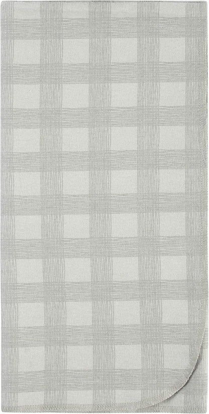 Gerber Boys Newborn Infant Baby Toddler Nursery 100% Cotton Flannel Receiving Swaddle Blanket, Woodland White, Pack of 5