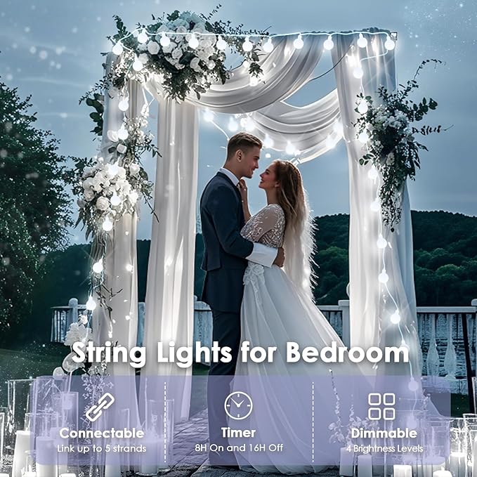 100LED Connectable String Lights Indoor Outdoor