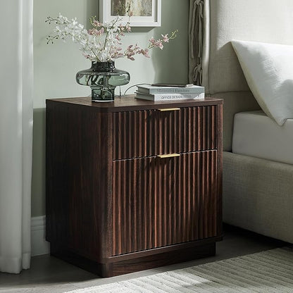 T4TREAM 23'' Fluted Nightstand