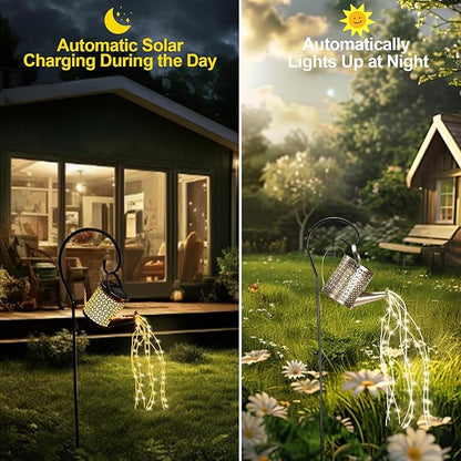 ZKLiLi Christmas Solar Watering Can