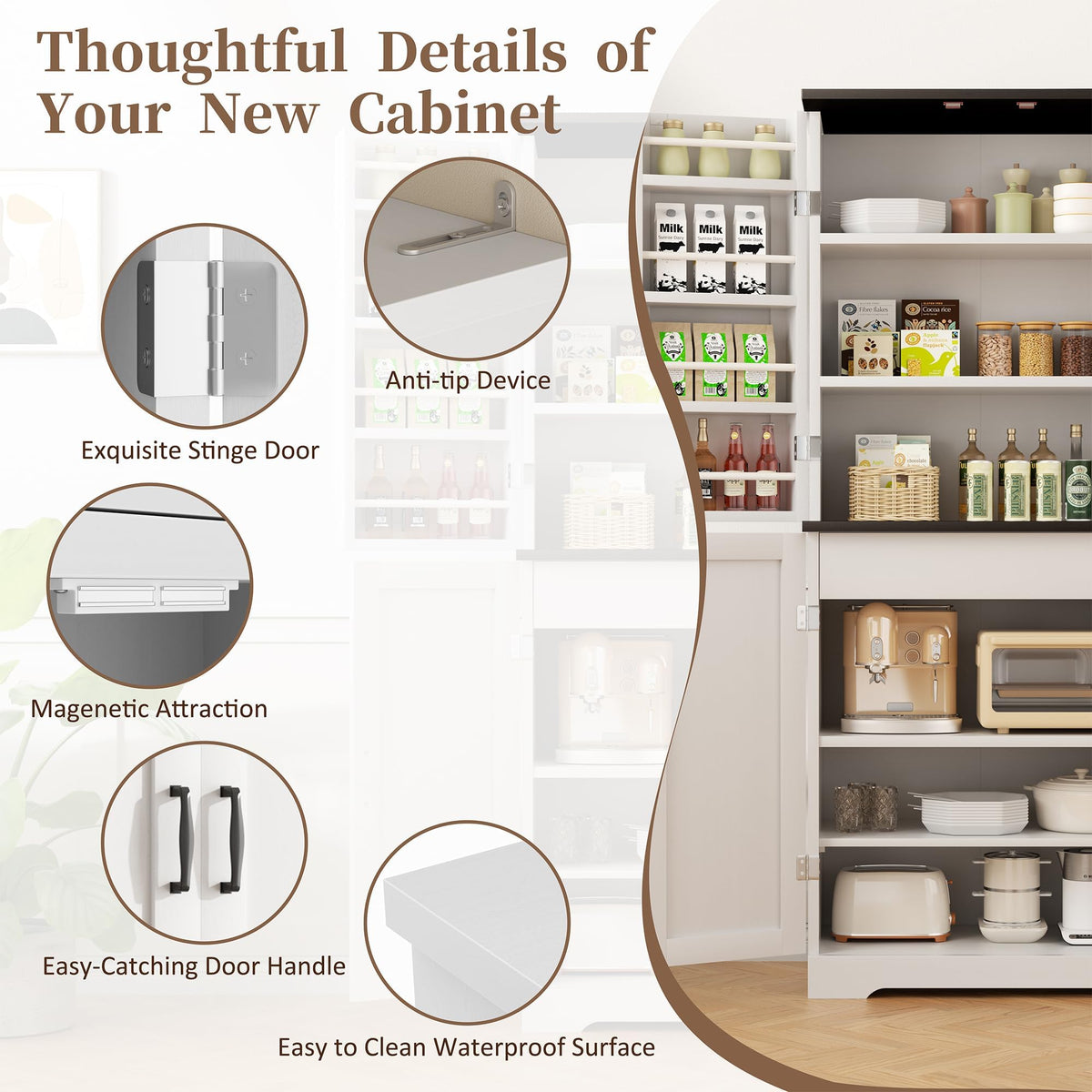 Kitchen Pantry Cabinet