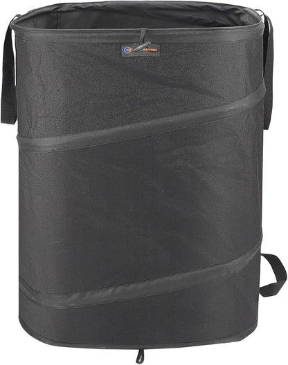 YUDI & GARDEN 46 Gallon Square Collapsible Yard Waste Bin｜Collapsible Trash Can｜Camping Trash Can, for Collecting Weeds or Yard and Party Waste