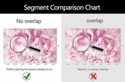 WFBHUA-Pink Floral Wallpaper Mural Peony Flower Wallpaper for Girls Bedroom Wall Murals(Not Peel and Stick)