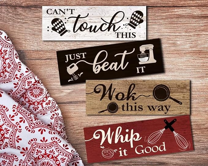 Rustic Wood Plaque Sign Farmhouse Primitiv Funny Coffee Wood Signs Vertical For Porch Front Door Decor,Rustic Wooden Sign for Front Porch, Farmhouse Decor, 4" x 16"