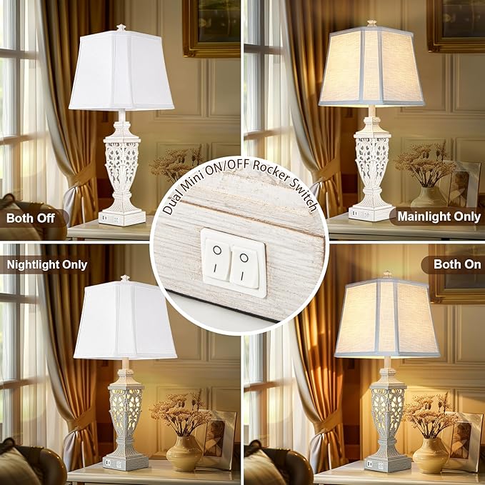 28.5" Lamps for Living Room