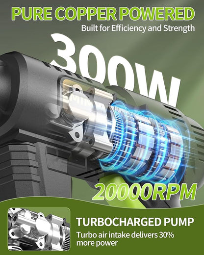 Cordless Pressure Washer Battery Powered; 990PSI Cordless Power Washer with 6-in-1 Nozzle, 23FT High-Elastic Hose, 21V Battery&Charger; Portable Handheld Pressure Washer Cleaner for Home, Car, Garden
