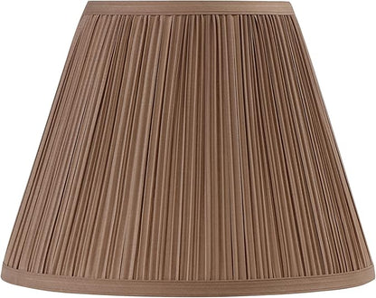 Aspen Creative 32072, Hardback Empire Transitional Spider Lamp Shade, Mushroom