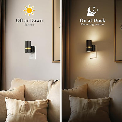JandCase Night Lights Plug into Wall, Automatic Night Light