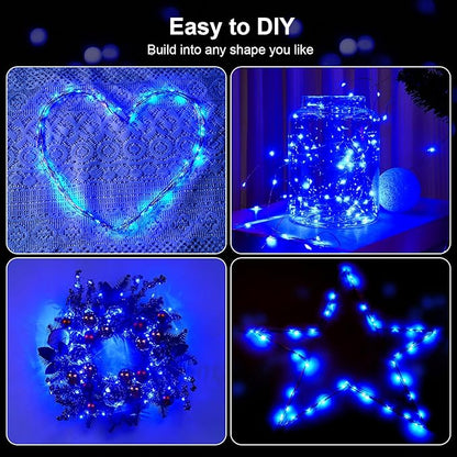 1 Pack 16.4ft Battery Operated String Lights