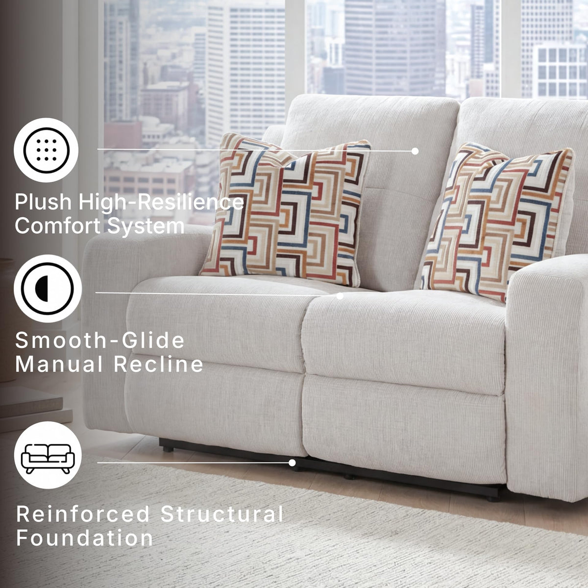 Danum Reclining Loveseat