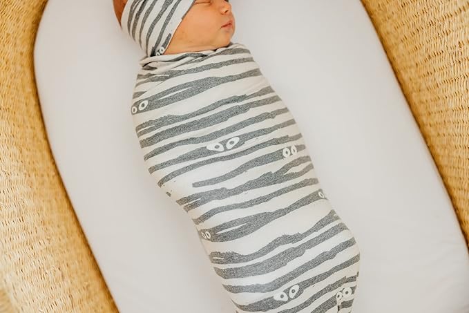 Copper Pearl Large Premium Knit Baby Swaddle Receiving Blanket Mummy