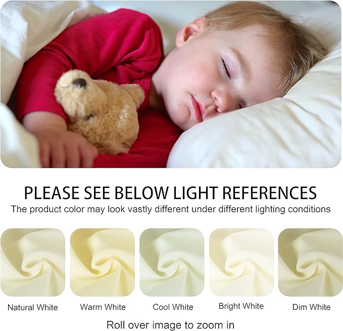 NTBAY Zippered Silk Satin Toddler Pillowcases - 2 Pack Hidden Zipper 13x18 Pillowcases - Luxury and Silky Baby Travel Pillow Covers, Yellow