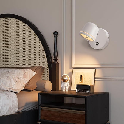 Aisilan Wall Sconce Set of 2, Hardwired Touch Dimmable Wall Light
